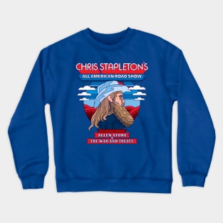 Chris folk_musician_4 Crewneck Sweatshirt